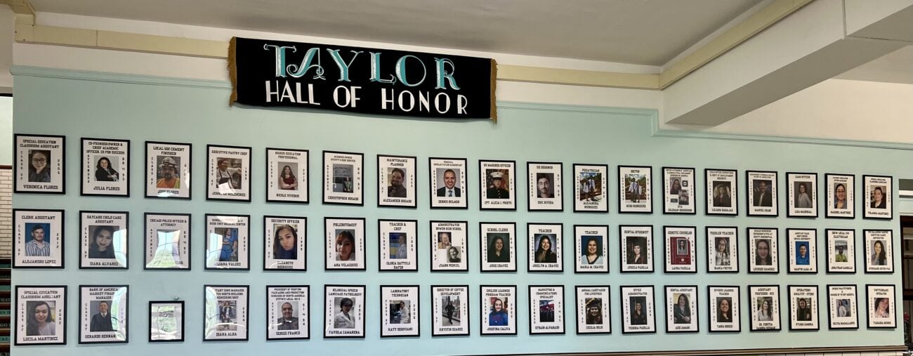 Hall of Honor at Taylor Elementary